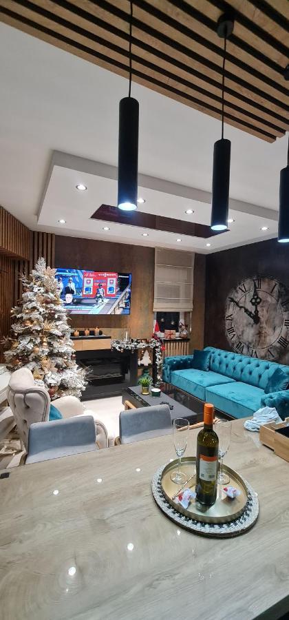 Design Apartment Platinium Spa Lux 5 Star "Havana" Completely Private Wellness & Spa Free Included Sauna & Jacuzzi & Salt Wall & Fire Place & 3D Ceilings & Business Wifi & Netflix & Keyless Code Entry & Full Smart App & Secure 2 Parking Place Τσούπρια Εξωτερικό φωτογραφία