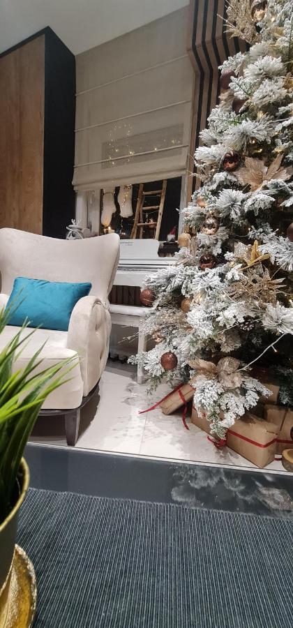 Design Apartment Platinium Spa Lux 5 Star "Havana" Completely Private Wellness & Spa Free Included Sauna & Jacuzzi & Salt Wall & Fire Place & 3D Ceilings & Business Wifi & Netflix & Keyless Code Entry & Full Smart App & Secure 2 Parking Place Τσούπρια Εξωτερικό φωτογραφία