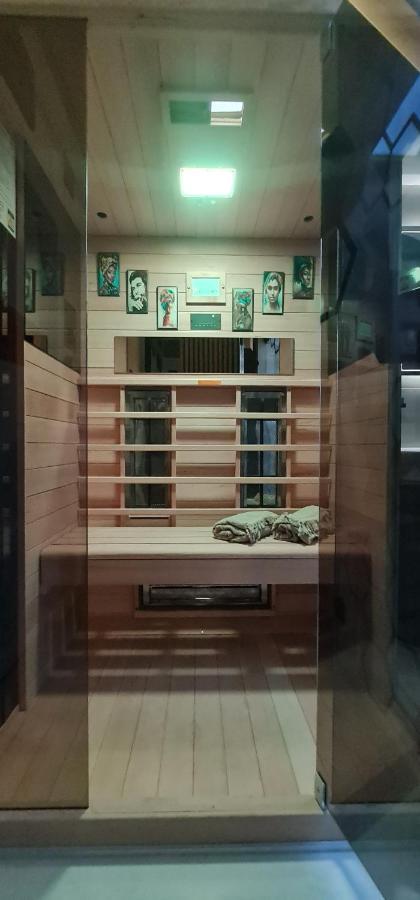 Design Apartment Platinium Spa Lux 5 Star "Havana" Completely Private Wellness & Spa Free Included Sauna & Jacuzzi & Salt Wall & Fire Place & 3D Ceilings & Business Wifi & Netflix & Keyless Code Entry & Full Smart App & Secure 2 Parking Place Τσούπρια Εξωτερικό φωτογραφία