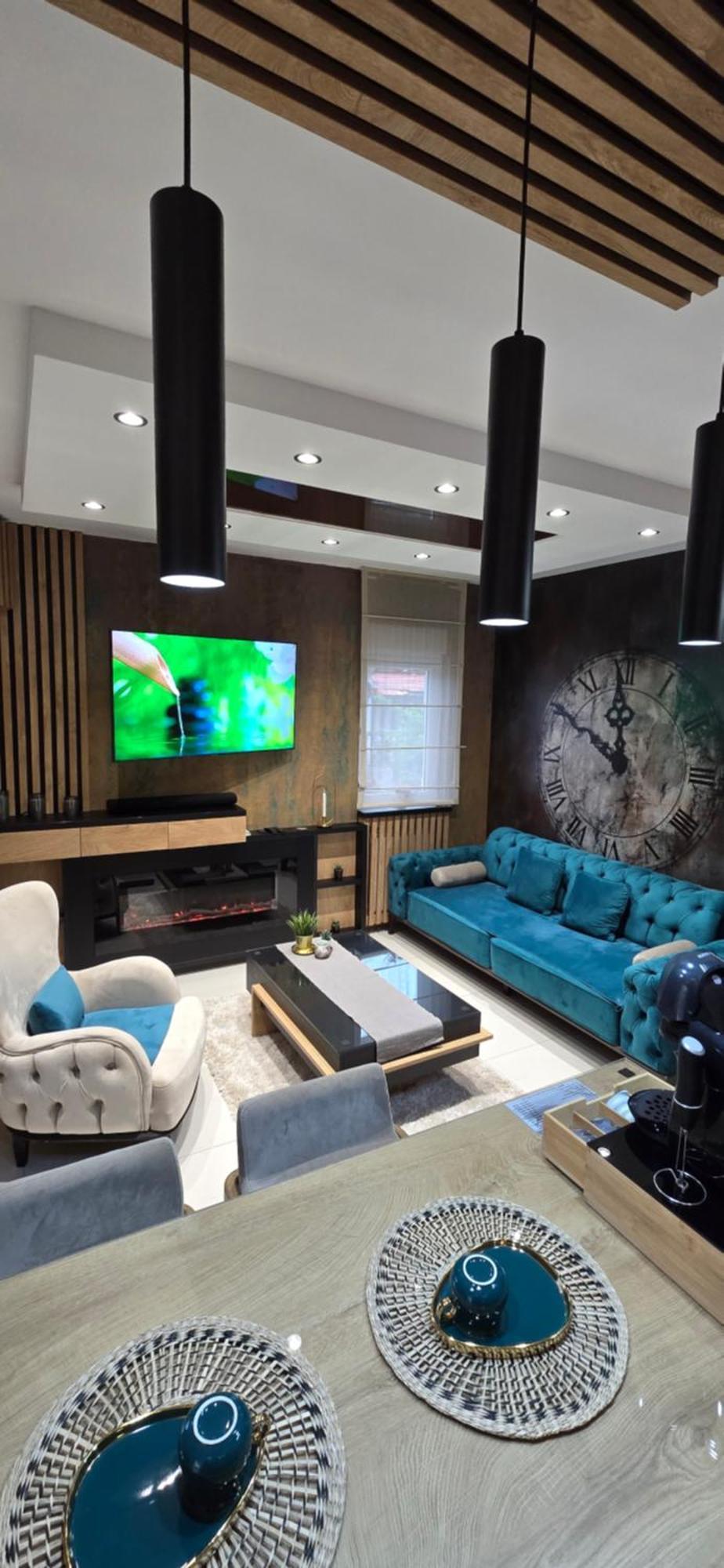 Design Apartment Platinium Spa Lux 5 Star "Havana" Completely Private Wellness & Spa Free Included Sauna & Jacuzzi & Salt Wall & Fire Place & 3D Ceilings & Business Wifi & Netflix & Keyless Code Entry & Full Smart App & Secure 2 Parking Place Τσούπρια Εξωτερικό φωτογραφία