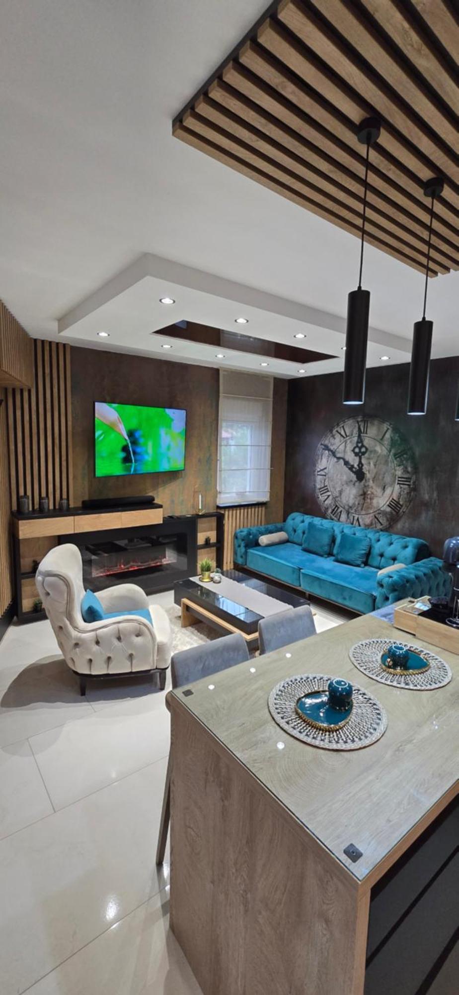 Design Apartment Platinium Spa Lux 5 Star "Havana" Completely Private Wellness & Spa Free Included Sauna & Jacuzzi & Salt Wall & Fire Place & 3D Ceilings & Business Wifi & Netflix & Keyless Code Entry & Full Smart App & Secure 2 Parking Place Τσούπρια Εξωτερικό φωτογραφία