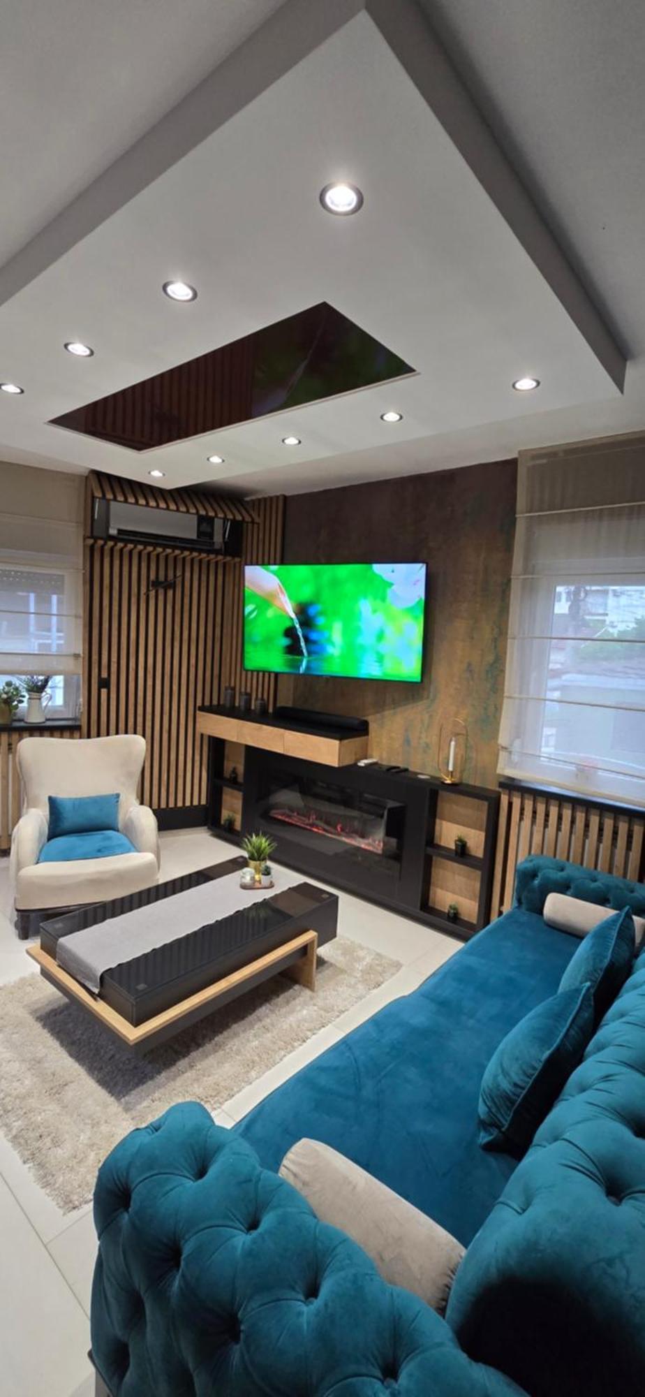 Design Apartment Platinium Spa Lux 5 Star "Havana" Completely Private Wellness & Spa Free Included Sauna & Jacuzzi & Salt Wall & Fire Place & 3D Ceilings & Business Wifi & Netflix & Keyless Code Entry & Full Smart App & Secure 2 Parking Place Τσούπρια Εξωτερικό φωτογραφία