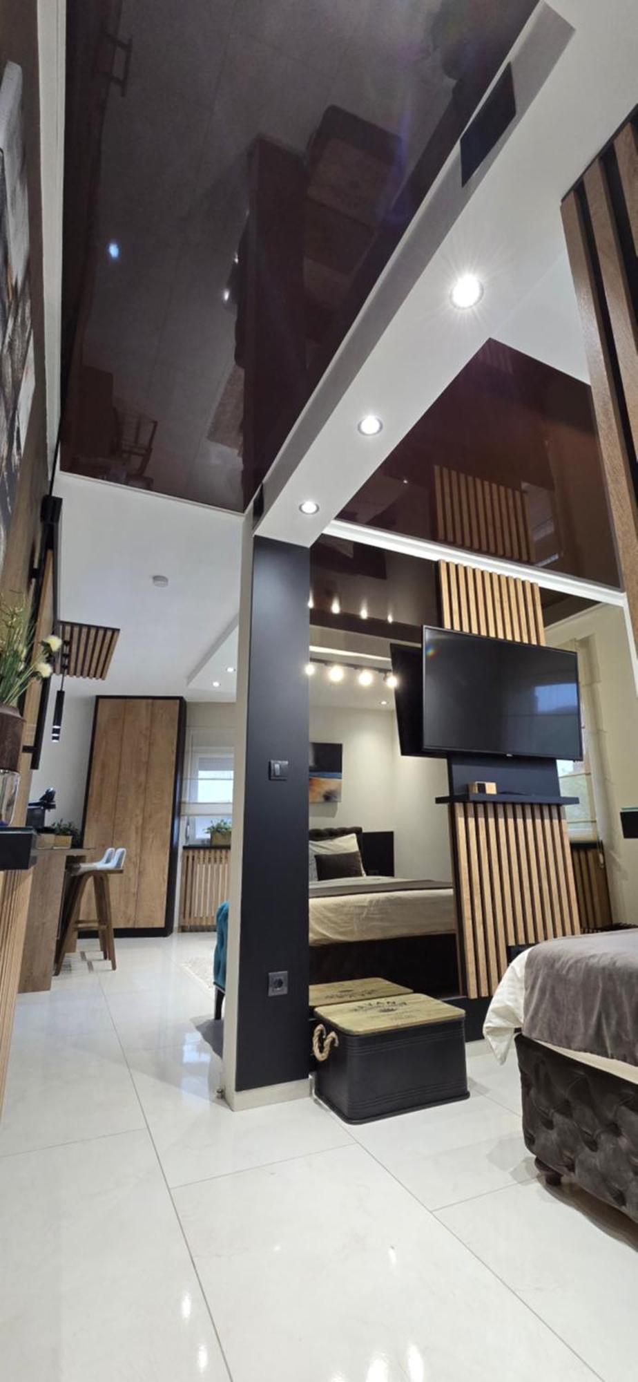 Design Apartment Platinium Spa Lux 5 Star "Havana" Completely Private Wellness & Spa Free Included Sauna & Jacuzzi & Salt Wall & Fire Place & 3D Ceilings & Business Wifi & Netflix & Keyless Code Entry & Full Smart App & Secure 2 Parking Place Τσούπρια Εξωτερικό φωτογραφία