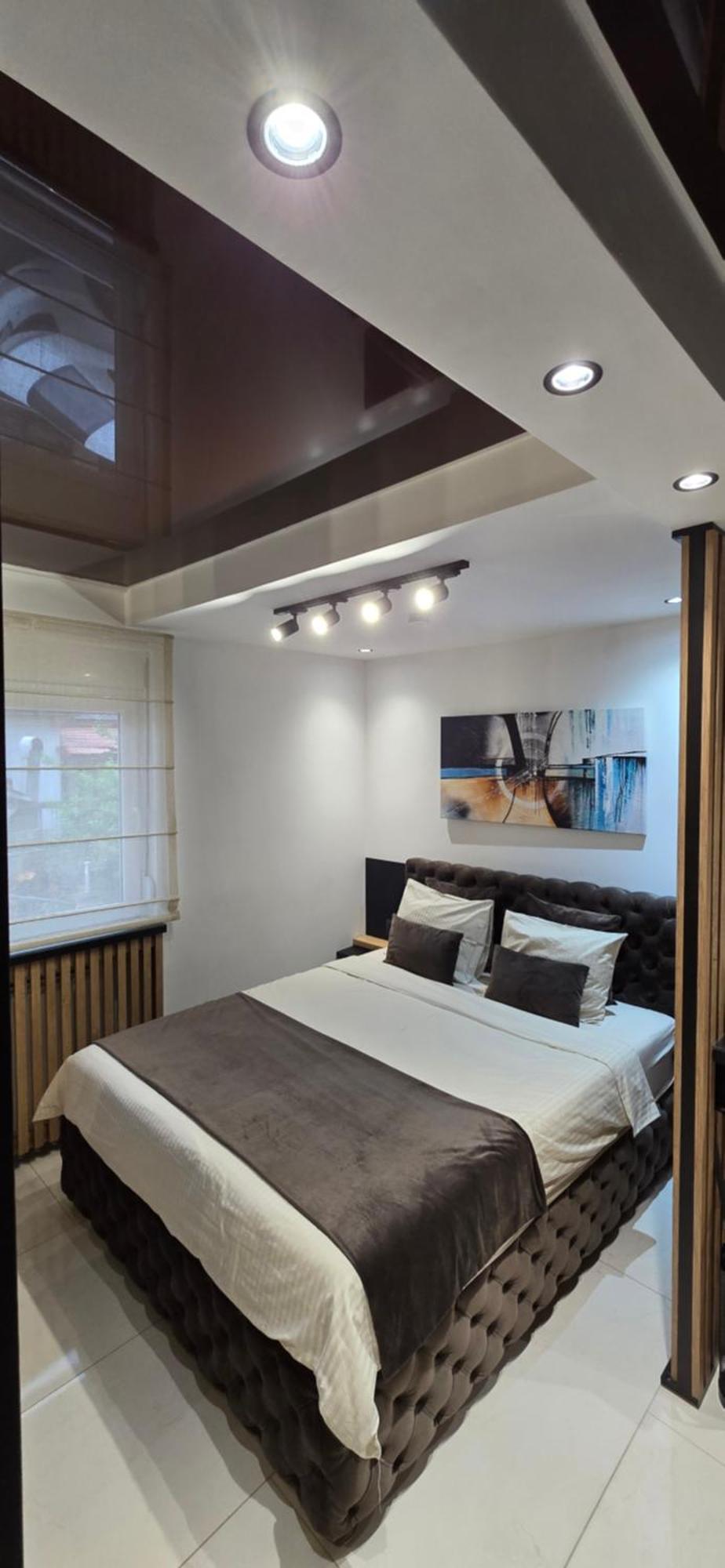 Design Apartment Platinium Spa Lux 5 Star "Havana" Completely Private Wellness & Spa Free Included Sauna & Jacuzzi & Salt Wall & Fire Place & 3D Ceilings & Business Wifi & Netflix & Keyless Code Entry & Full Smart App & Secure 2 Parking Place Τσούπρια Εξωτερικό φωτογραφία